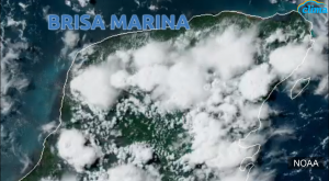 Brisa marina: un fenómeno muy típico en verano en la península de Yucatán