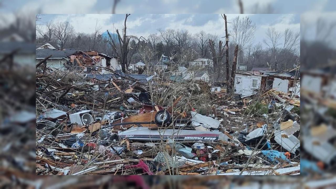 Devastación en Kentucky tras oleada de tornados
